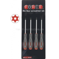Набір викруток Torx з отвором 4 шт. (T6-T9) FORCE 2044ST Набір викруток Torx з отвором 4 шт. (T6-T9) FORCE 2044ST