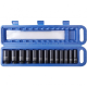 Набір ударних глибоких головок 13–32 мм, 12-гранні, 1/2", 13 од.  VIKTEC VT14133C
