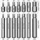 Набір біт TORX / HEX / SPLINE з адаптерами 1/2" і 3/8" — 40 предметів — REWOLT T1347 Набір біт TORX / HEX / SPLINE з адаптерами 1/2" і 3/8" — 40 предметів — REWOLT T1347