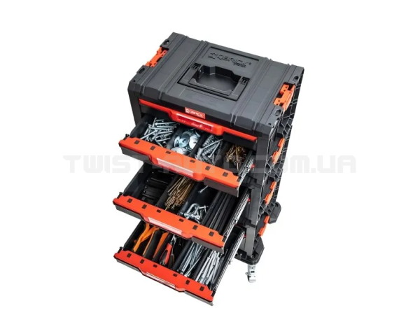 Мобільна майстерня QBRICK SYSTEM PRO Drawer Workshop SET 1 2.0 (525x345x885мм) Z258117PG003 Мобільна майстерня QBRICK SYSTEM PRO Drawer Workshop SET 1 2.0 (525x345x885мм) Z258117PG003