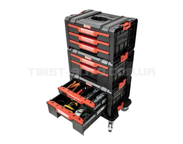 Мобільна майстерня QBRICK SYSTEM PRO Drawer Workshop SET 1 2.0 (525x345x885мм) Z258117PG003