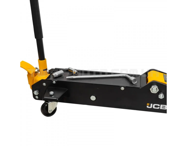 Домкрат підкатний гідравлічний двопоршневий 3 т 140-525мм CB Tools JCB T830028 Домкрат підкатний гідравлічний двопоршневий 3 т 140-525мм CB Tools JCB T830028
