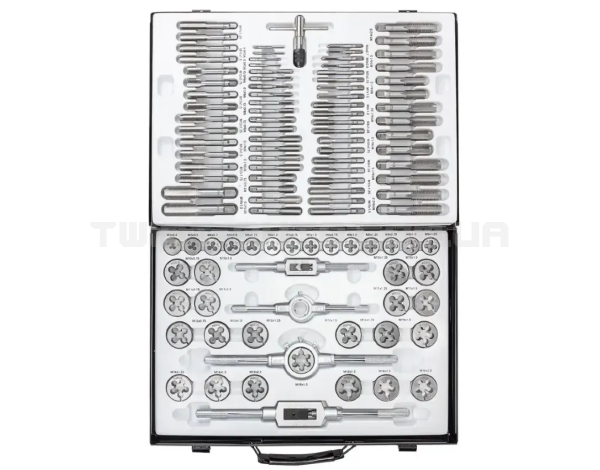 Набір метричних мітчиків та плашок 110 пр. Scheppach SCH-M110-1