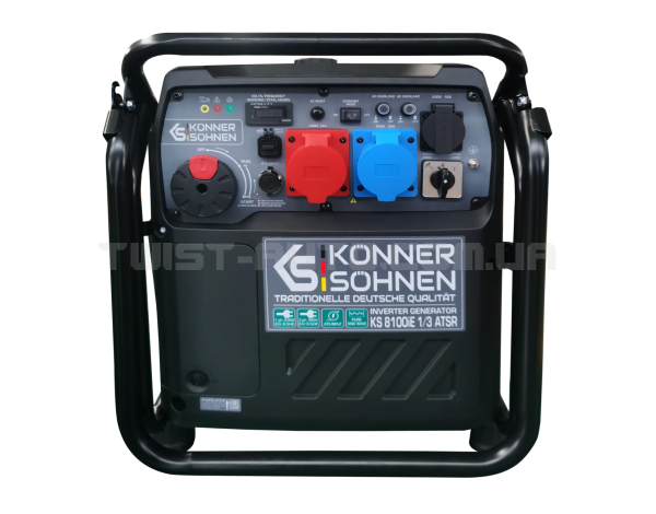 Інверторний генератор Konner&Sohnen KS 8100iE 1/3 ATSR Інверторний генератор Konner&Sohnen KS 8100iE 1/3 ATSR