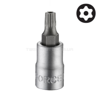 Головка з насадкою 1/4" TORX T40 з отвором L32мм. FORCE 3273240 Головка з насадкою 1/4" TORX T40 з отвором L32мм. FORCE 3273240