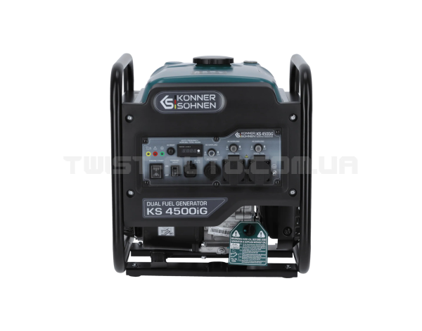 Генератор інверторний (газ-бензин) Konner&Sohnen KS 4500iG