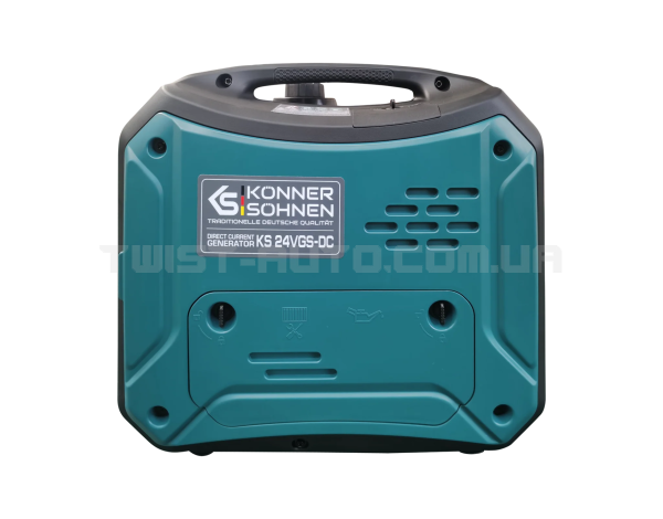 Генератор постійної напруги з двопаливною системою Konner&Sohnen KS 24VGS-DC Генератор постійної напруги з двопаливною системою Konner&Sohnen KS 24VGS-DC