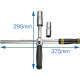 Ключ хрестоподібний зі змінним важелем, 17х19, 21х23 7731 JTC