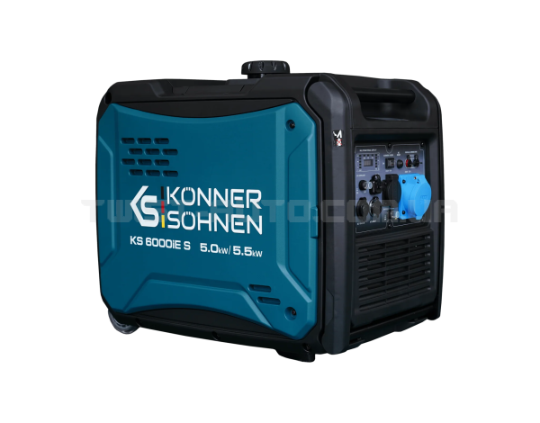 Інверторний бензиновий генератор Konner&Sohnen KS 6000iE S Інверторний бензиновий генератор Konner&Sohnen KS 6000iE S