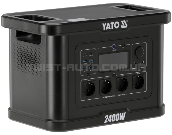 Портативная мобильная электростанция 2400 Вт / 2232 Вт·ч YATO YT-83095, Портативная мобильная электростанция 2400 Вт / 2232 Вт·ч YATO YT-83095,