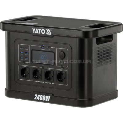 Портативная мобильная электростанция 2400 Вт / 2232 Вт·ч YATO YT-83095, Портативная мобильная электростанция 2400 Вт / 2232 Вт·ч YATO YT-83095,