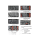 Инструментальная тележка 177 предметов YATO YT-55300 Инструментальная тележка 177 предметов YATO YT-55300