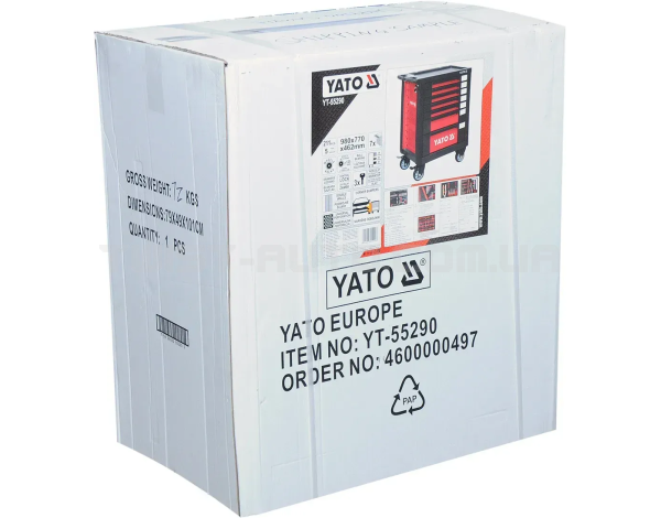 Інструментальний візок 211 ​​предмет YATO YT-55290