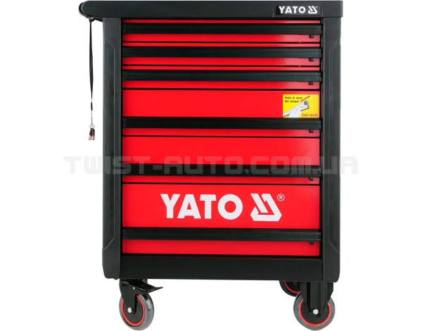 Инструментальная тележка с 6 ящиками YATO YT-0913 Инструментальная тележка с 6 ящиками YATO YT-0913