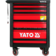 Инструментальная тележка с 6 ящиками YATO YT-0913 Инструментальная тележка с 6 ящиками YATO YT-0913