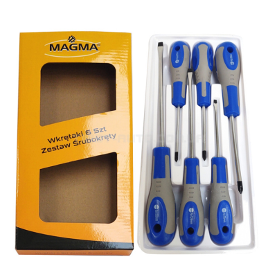 Набір викруток 6 шт.Magma MG06640 