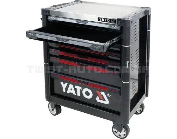 Візок для інструментів з 7 висувними шухлядами YATO YT-09032 Візок для інструментів з 7 висувними шухлядами YATO YT-09032