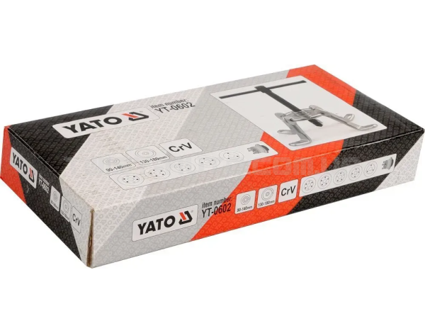 Універсальний знімач для гальмівних дисків і барабанів YATO YT-0602 Універсальний знімач для гальмівних дисків і барабанів YATO YT-0602