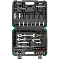 Набір інструментів 108+6пр. 1/4", 1/2" (6гр.) Rockforce RF-41082+6L Набір інструментів 108+6пр. 1/4", 1/2" (6гр.) Rockforce RF-41082+6L