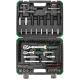 Набір інструментів 108+6пр. 1/4", 1/2" (6гр.) Rockforce RF-41082+6L