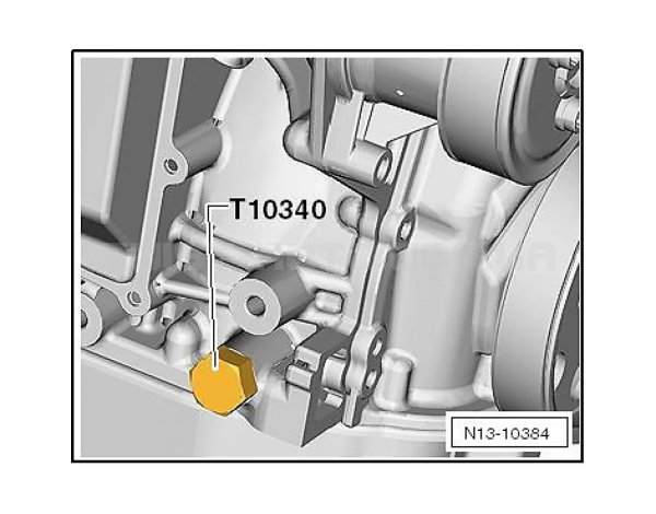 Набор фиксаторов валов ГРМ VW 1.2TFSI QS10661 QUATROS - QS10661