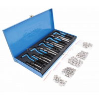 Комплект для ремонта резьбы M5/M6/M8/M10/M12  131 шт. SATRA S-X38SET 
