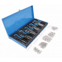 Комплект для ремонта резьбы M5/M6/M8/M10/M12  131 шт. SATRA S-X38SET 
