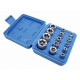 Набір головок TORX 1/4"-1/2" E4-E24 14 од. SATRA S-P14ES