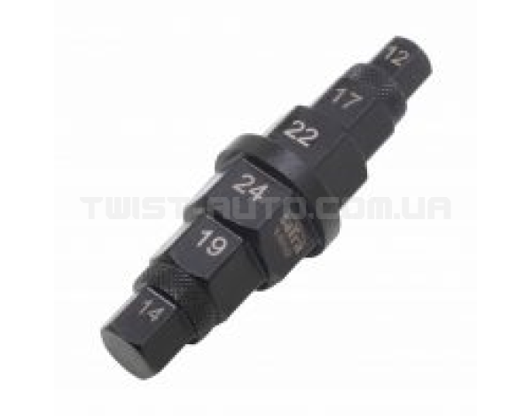 Гаечный ключ для мотоциклетных колес 12-24 мм 3/8″ SATRA S-90142 Гаечный ключ для мотоциклетных колес 12-24 мм 3/8″ SATRA S-90142