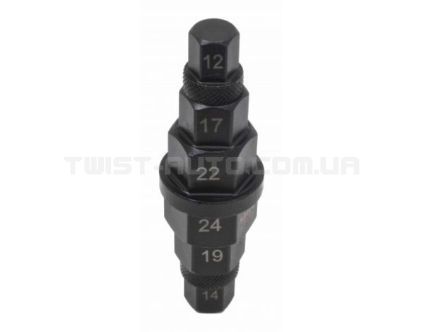Гаечный ключ для мотоциклетных колес 12-24 мм 3/8″ SATRA S-90142 Гаечный ключ для мотоциклетных колес 12-24 мм 3/8″ SATRA S-90142